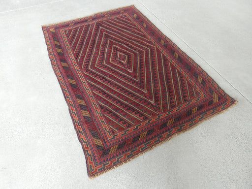 Excellent Handmade Oriental Mashwani Kilim Rug Size: 187 x 134cm - Rugs Direct