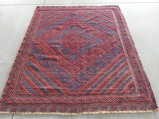 Excellent Handmade Oriental Mashwani Kilim Rug Size: 170 x 151cm - Rugs Direct