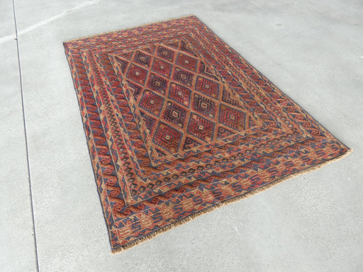 Excellent Handmade Oriental Mashwani Kilim Rug Size: 184 x 134cm - Rugs Direct