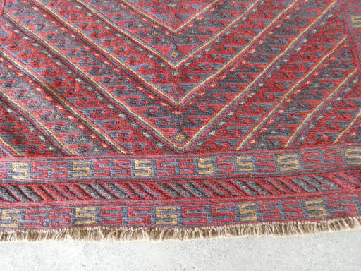 Excellent Handmade Oriental Mashwani Kilim Rug Size: 132 x 120cm - Rugs Direct