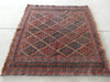 Excellent Handmade Oriental Mashwani Kilim Square Rug Size: 113 x 113cm - Rugs Direct