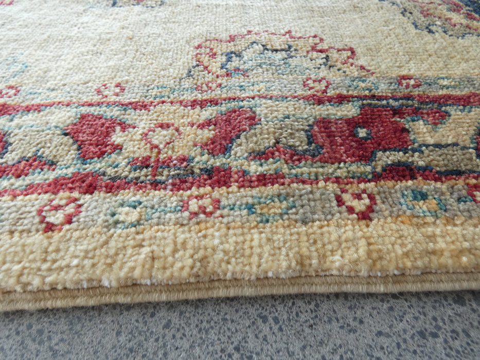 Afghan Hand Knotted Choubi Hallway Runner Size: 384 x 79cm - Rugs Direct