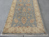 Afghan Hand Knotted Choubi Hallway Runner Size: 370 x 77cm - Rugs Direct