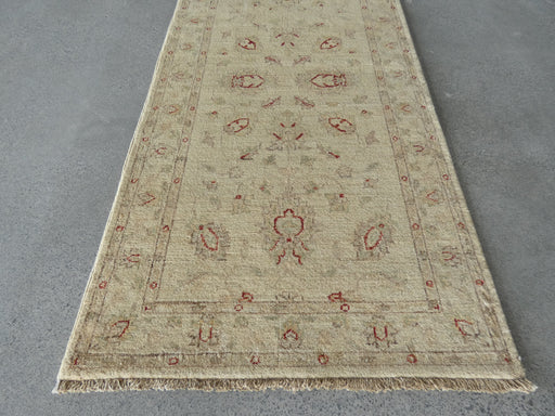 Afghan Hand Knotted Choubi Hallway Runner Size: 357 x 79cm - Rugs Direct