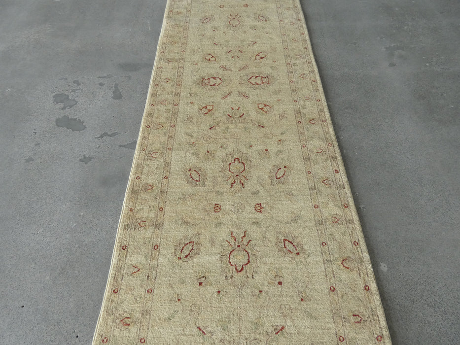 Afghan Hand Knotted Choubi Hallway Runner Size: 357 x 79cm - Rugs Direct