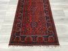 Afghan Hand Knotted Khal Mohammadi  Runner Size: 573cm x 77cm - Rugs Direct