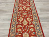 Afghan Hand Knotted Choubi Hallway Runner Size: 431 x 82cm - Rugs Direct