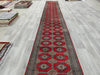 Silky Hand Knotted Bukhara Hallway Runner Size: 894x 96cm - Rugs Direct