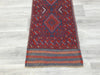 Excellent Handmade Oriental Mashwani Kilim Runner Size: 246 x 58cm - Rugs Direct
