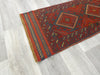 Excellent Handmade Oriental Mashwani Kilim Runner Size: 236 x 56cm - Rugs Direct