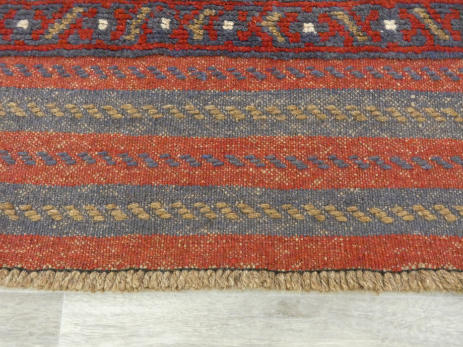 Excellent Handmade Oriental Mashwani Kilim Runner Size: 243 x 59cm - Rugs Direct