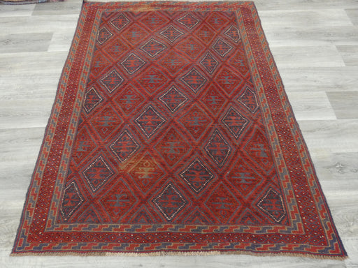 Excellent Handmade Oriental Mashwani Kilim Rug Size: 172 x 139cm - Rugs Direct