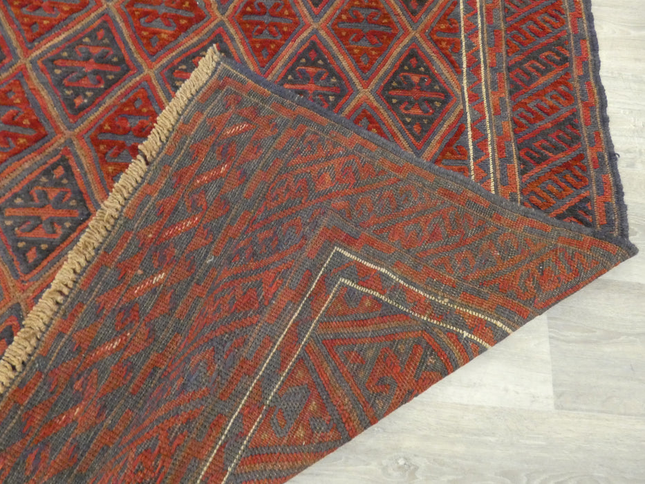 Excellent Handmade Oriental Mashwani Kilim Rug Size: 172 x 140cm - Rugs Direct