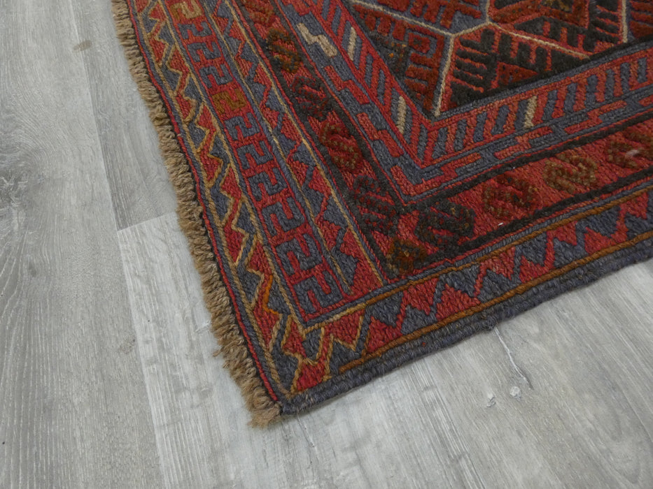 Excellent Handmade Oriental Mashwani Kilim Rug Size: 124 x 118cm - Rugs Direct