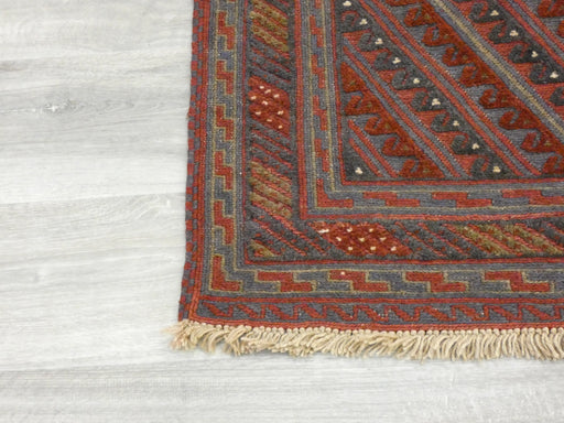 Excellent Handmade Oriental Mashwani Kilim Rug Size: 125 x 109cm - Rugs Direct