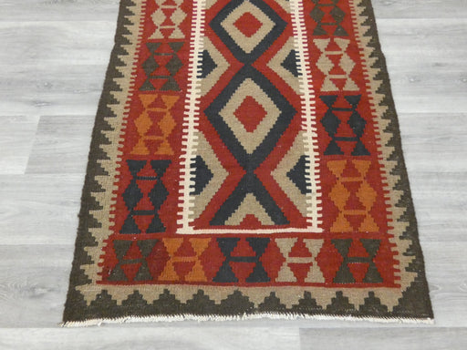 Hand Made Afghan Uzbek Kilim Runner Size: 290 x 87cm - Rugs Direct