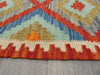 Afghan Hand Made Choubi Kilim Rug Size: 120 x 88cm - Rugs Direct