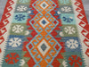Afghan Hand Made Choubi Kilim Rug Size: 116 x 83cm - Rugs Direct