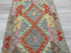 Afghan Hand Made Choubi Kilim Rug Size: 88 x 64cm - Rugs Direct