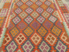 Afghan Hand Made Choubi Kilim Rug Size: 293 x 201cm - Rugs Direct