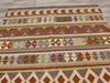 Afghan Hand Made Choubi Kilim Rug Size: 288 x 197cm - Rugs Direct
