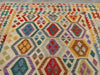Afghan Hand Made Choubi Kilim Rug Size: 290 x 202cm - Rugs Direct