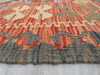 Afghan Hand Made Choubi Kilim Rug Size: 195 x 153cm - Rugs Direct