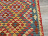 Afghan Hand Made Choubi Kilim Rug Size: 192 x 146cm - Rugs Direct