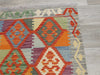 Afghan Hand Made Choubi Kilim Rug Size: 176 x 132cm - Rugs Direct