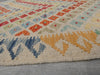 Afghan Hand Made Choubi Kilim Runner Size: 393 x 79cm - Rugs Direct