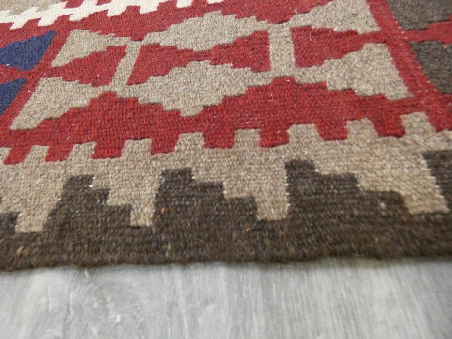 Hand Made Afghan Uzbek Kilim Runner Size: 286 x 79cm - Rugs Direct