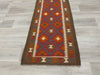 Hand Made Afghan Uzbek Kilim Runner Size: 299 x 75cm - Rugs Direct