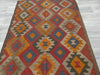 Hand Made Afghan Uzbek Kilim Rug Size: 191 x 151cm - Rugs Direct