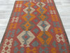 Hand Made Afghan Uzbek Kilim Rug Size: 185 x 149cm - Rugs Direct