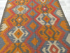 Hand Made Afghan Uzbek Kilim Rug Size: 189 x 154cm - Rugs Direct
