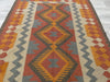 Hand Made Afghan Uzbek Kilim Rug Size: 182 x 152cm - Rugs Direct
