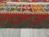 Hand Made Afghan Uzbek Kilim Rug Size: 205 x 157cm - Rugs Direct
