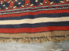 Stunning Handmade Afghan Design Saghari Kilim Rug 100% Wool Size: 204 x 136cm - Rugs Direct