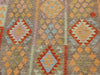 Afghan Hand Made Choubi Kilim Rug Size: 345 x 244cm - Rugs Direct