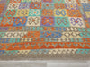 Afghan Hand Made Choubi Kilim Rug Size: 343 x 256cm - Rugs Direct