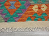 Afghan Hand Made Choubi Kilim Rug Size: 283 x 255cm - Rugs Direct