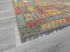 Afghan Hand Made Choubi Kilim Rug Size: 351 x 249cm - Rugs Direct