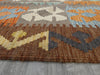 Afghan Hand Made Choubi Kilim Rug Size: 284 x 258cm - Rugs Direct