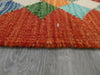 Afghan Hand Made Choubi Kilim Runner Size: 186 x 64cm - Rugs Direct