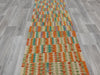 Afghan Hand Made Choubi Kilim Runner Size: 385x 86cm - Rugs Direct
