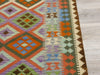 Afghan Hand Made Choubi Kilim Rug Size: 194 x 152cm - Rugs Direct
