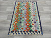 Afghan Hand Made Choubi Kilim Rug Size: 145 x 96cm - Rugs Direct