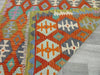 Afghan Hand Made Choubi Kilim Rug Size: 201 x 155cm - Rugs Direct