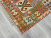 Afghan Hand Made Choubi Kilim Rug Size: 224 x 178cm - Rugs Direct