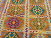 Afghan Hand Made Choubi Kilim Rug Size: 245 x 186cm - Rugs Direct